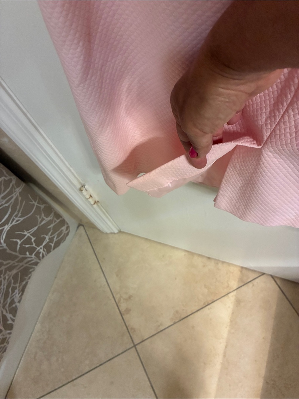 NWOT J McLaughlin Pastel Pink Textured Midi Dress Sz 2-100% Cotton - Picture 10 of 14